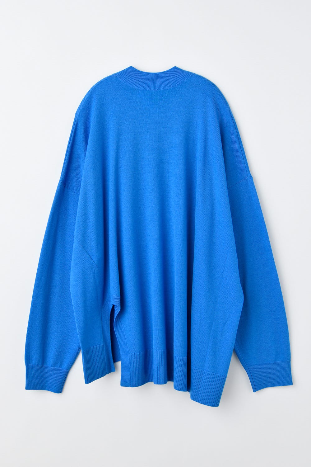 U-SLIT BOX PULLOVER M/BLU 38