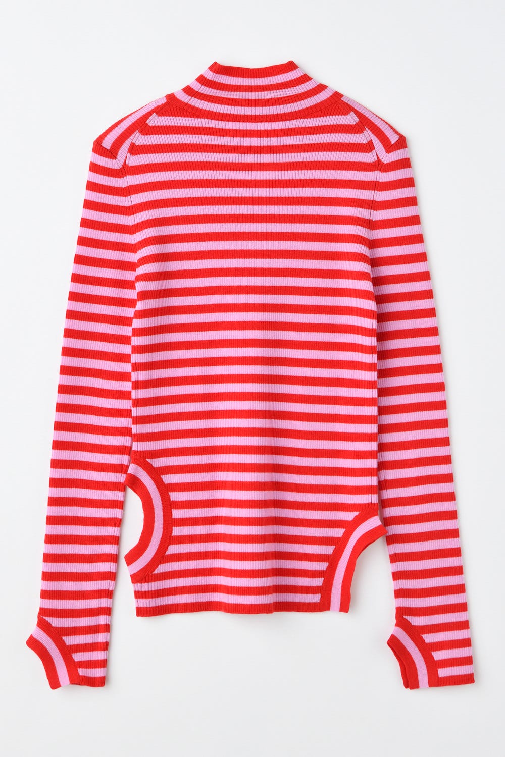 NECK-HOLE PULLOVER RED 38