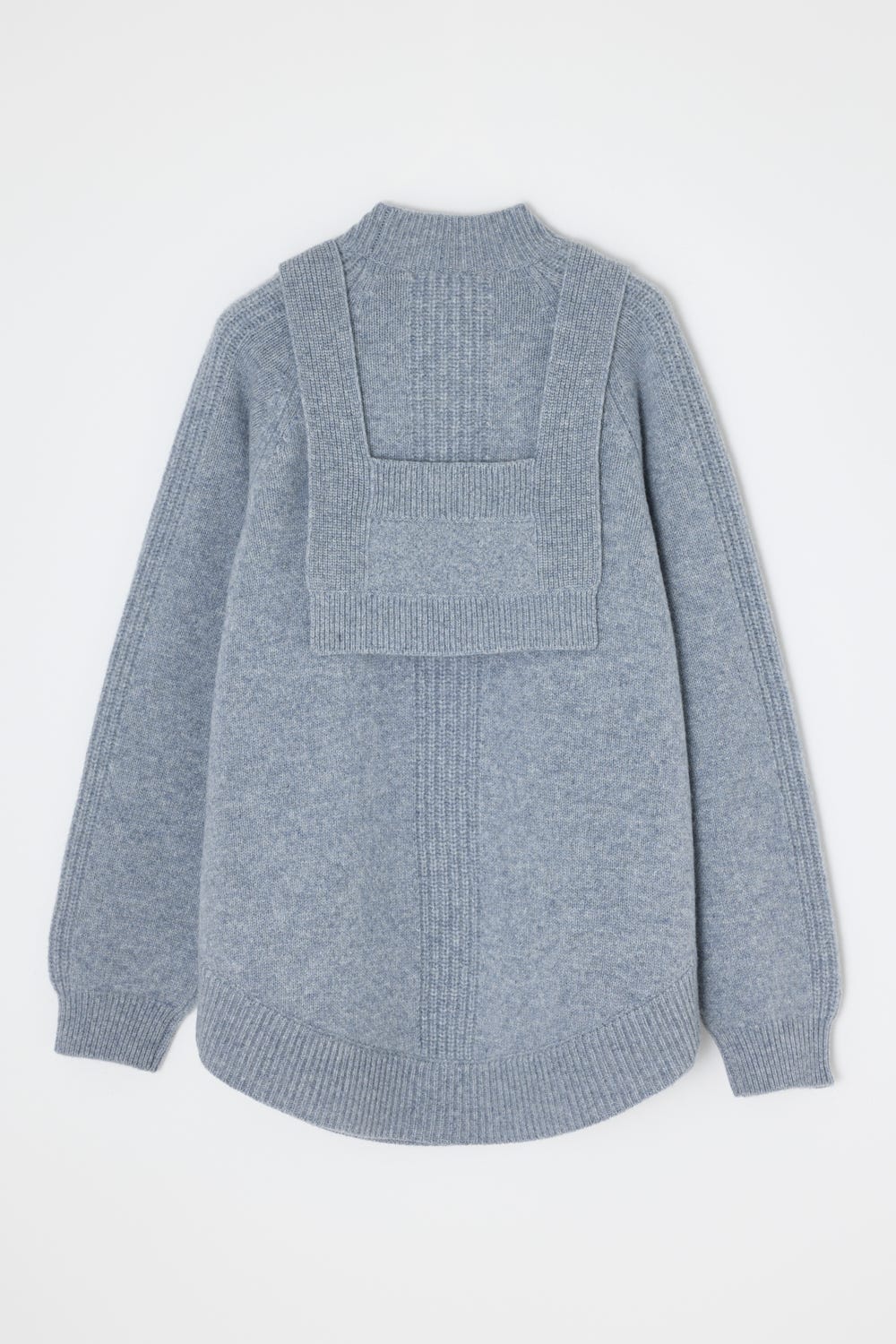 BUSTIER LAYERED PULLOVER T.GRY 38