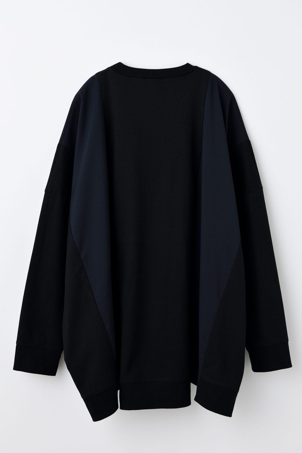 SWELL-HEM PULLOVER BLK 38