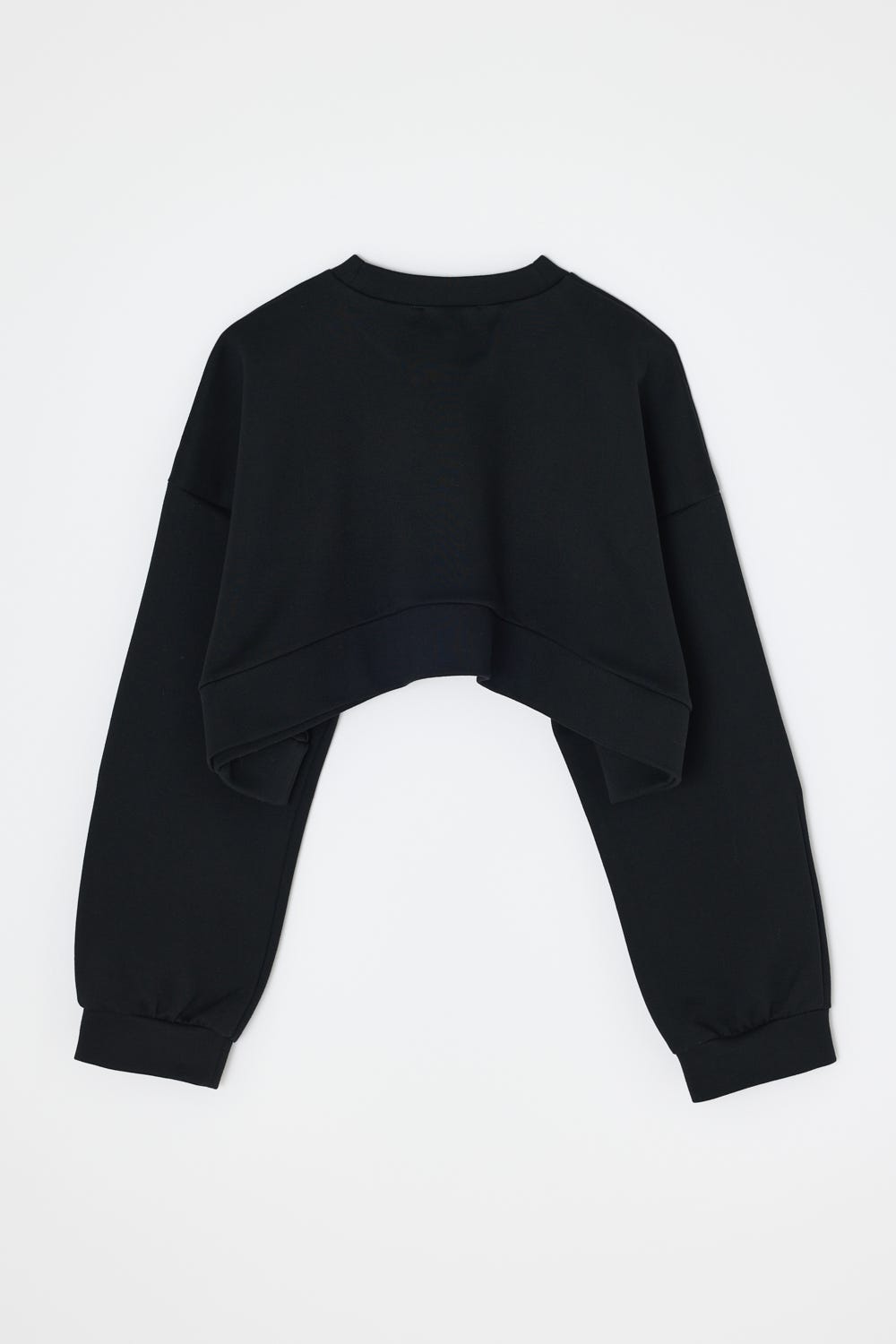 SWELL-HEM PULLOVER BLK 38