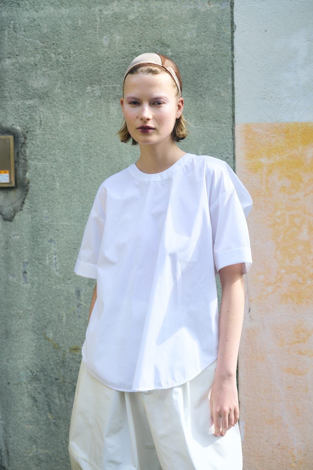 ENFOLD WIDE-SLEEVES SHIRT 38 ホワイト エンフォルド WING-SLEEVES PULLOVER｜38｜WHT｜SHIRTS AND BLOUSES｜|ENFÖLD