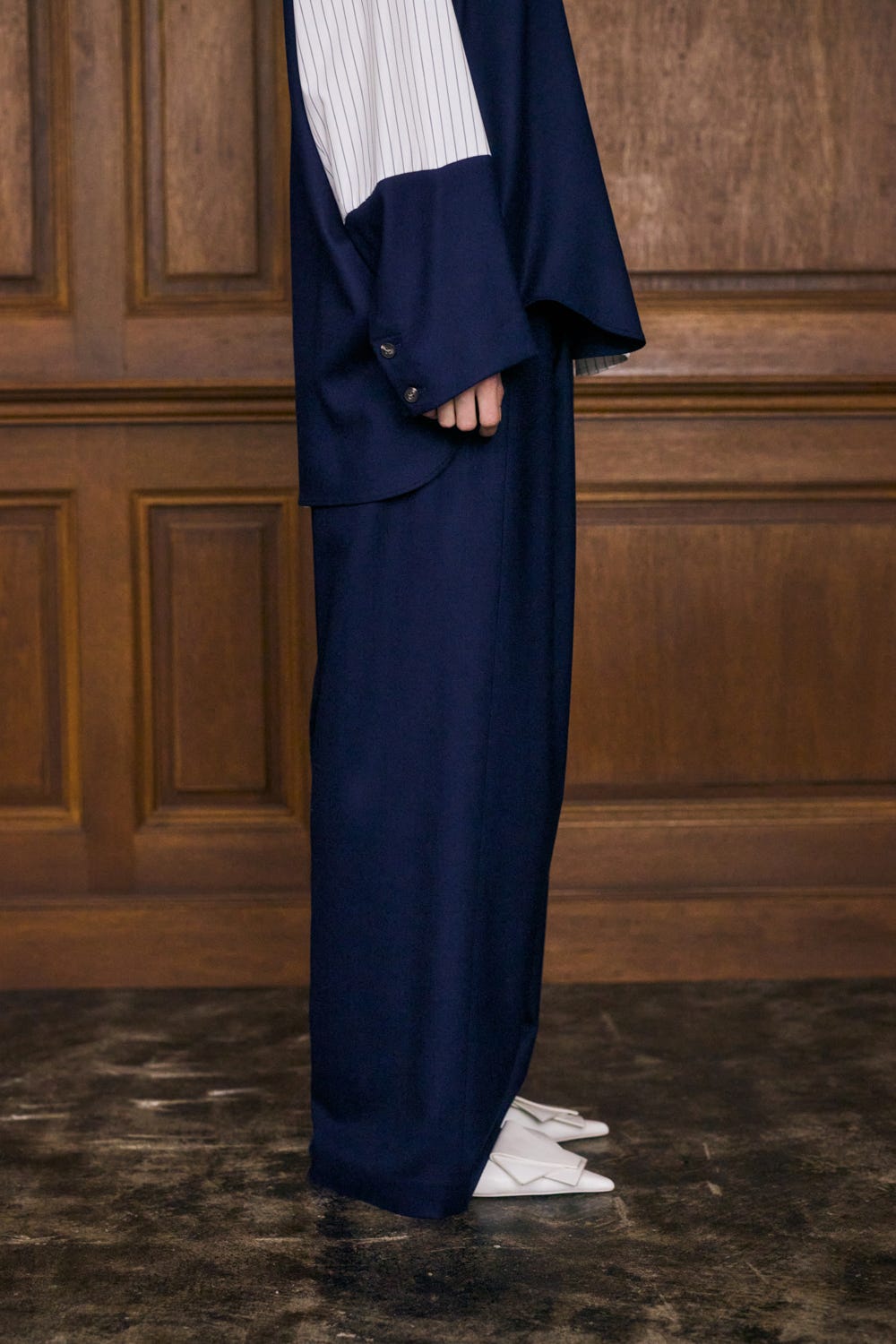 WIDE-TROUSERS｜36｜D/BLU｜TROUSERS｜|ENFÖLD OFFICIAL ONLINE