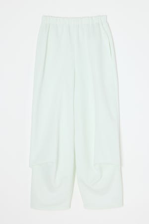 新品　エンフォルド　SOLID OVAL-TROUSERS enfold SOLID OVAL-TROUSERS｜36｜M/WHT｜TROUSERS｜|ENFÖLD OFFICIAL ONLINE