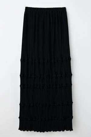 ENFOLD♦︎ VaseフレアSKIRT 38 24SS】ENFOLD エンフォルド / PLEAT WAVE SKIRT / スカート