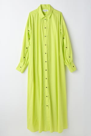 エンフォルド A-LINE DRESS ライム 2／2ページ｜|ENFÖLD OFFICIAL ONLINE STORE | エンフォルド公式通販