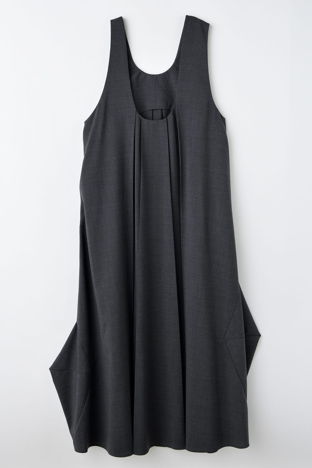 美品エンフォルドENFOLD SCALLOPED JUMPER-SKIRT 36 ENFOLD SCALLOPED JUMPER-SKIRT ワンピース