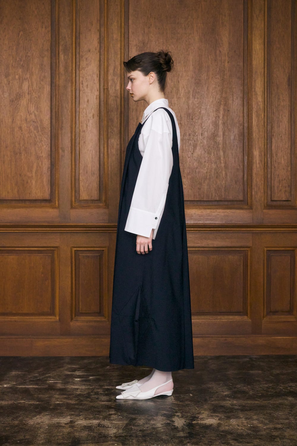 TUCK JUMPER-SKIRT｜36｜D/NVY｜DRESS｜|ENFÖLD OFFICIAL ONLINE