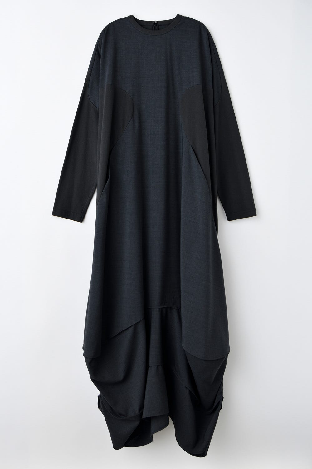 ワンピース ENFOLD SILHOUETTE DOCKING DRESS ENFOLD(エンフォルド)】 SILHOUETTE DOCKING DRESS｜PARIGOT