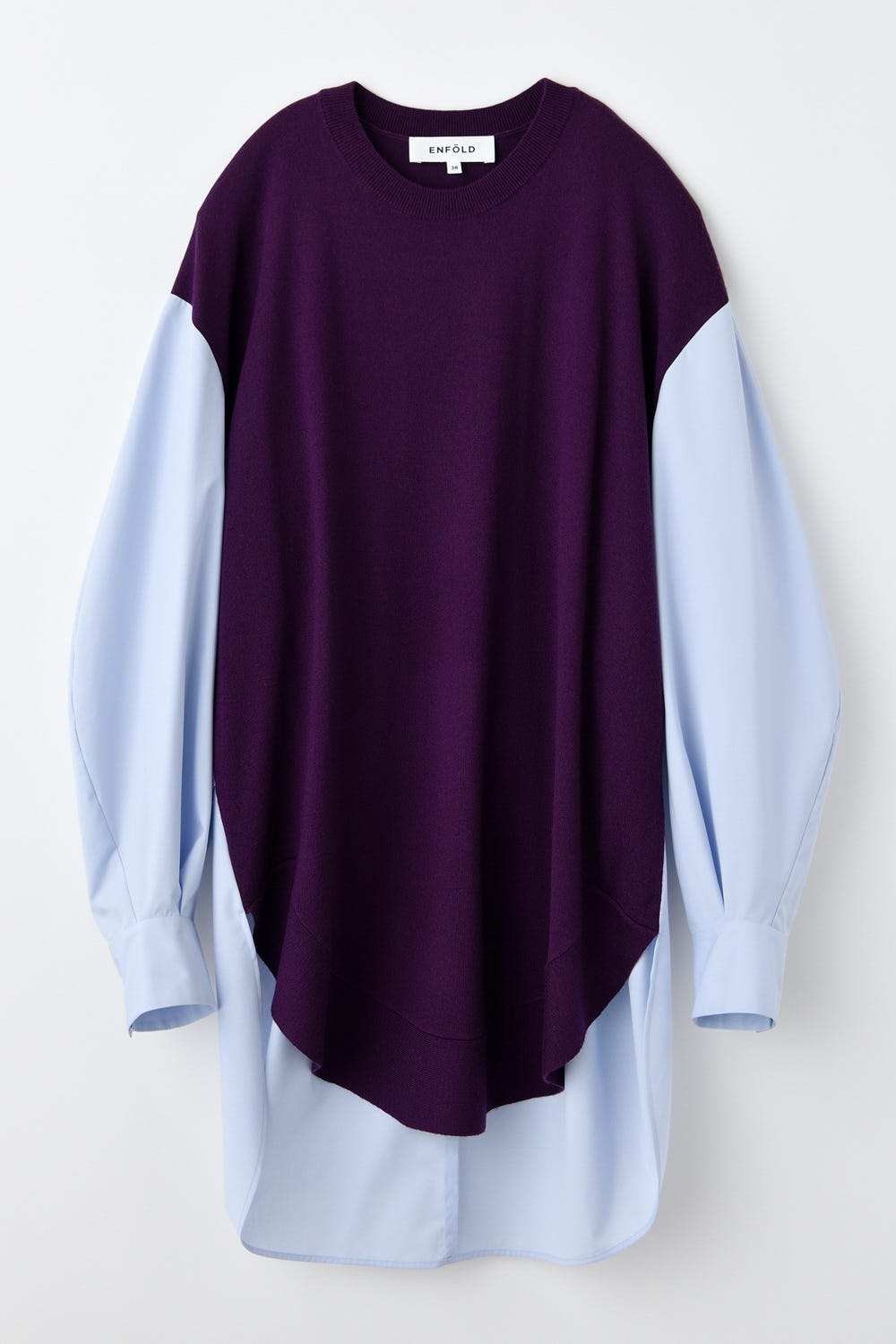 最終値下げ　エンフォルド　COMBI　T-SHIRT ENFOLD(エンフォルド)】 COMBI LONG-SHIRT｜PARIGOT ONLINE