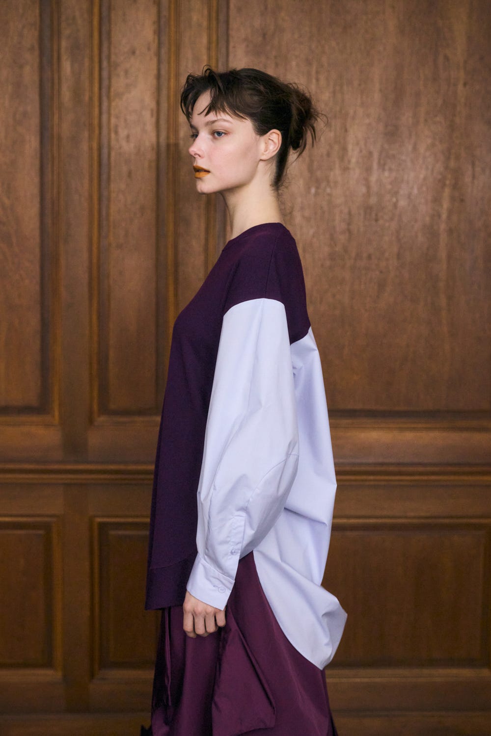 COMBI LONG-SHIRT｜38｜WHT｜SHIRTS AND BLOUSES｜|ENFÖLD