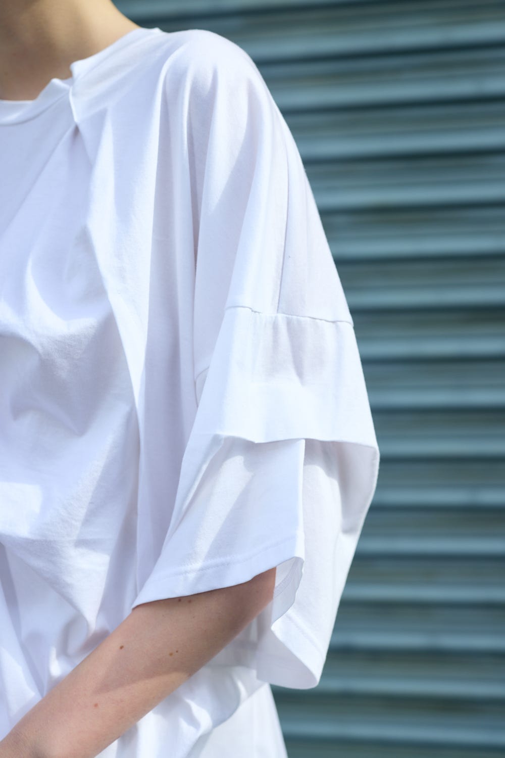 新品未使用・タグ付き【ENFOLD】LAYERED-LIKE T-SHIRT SLIT－SLEEVES T－SHIRT（300IA280