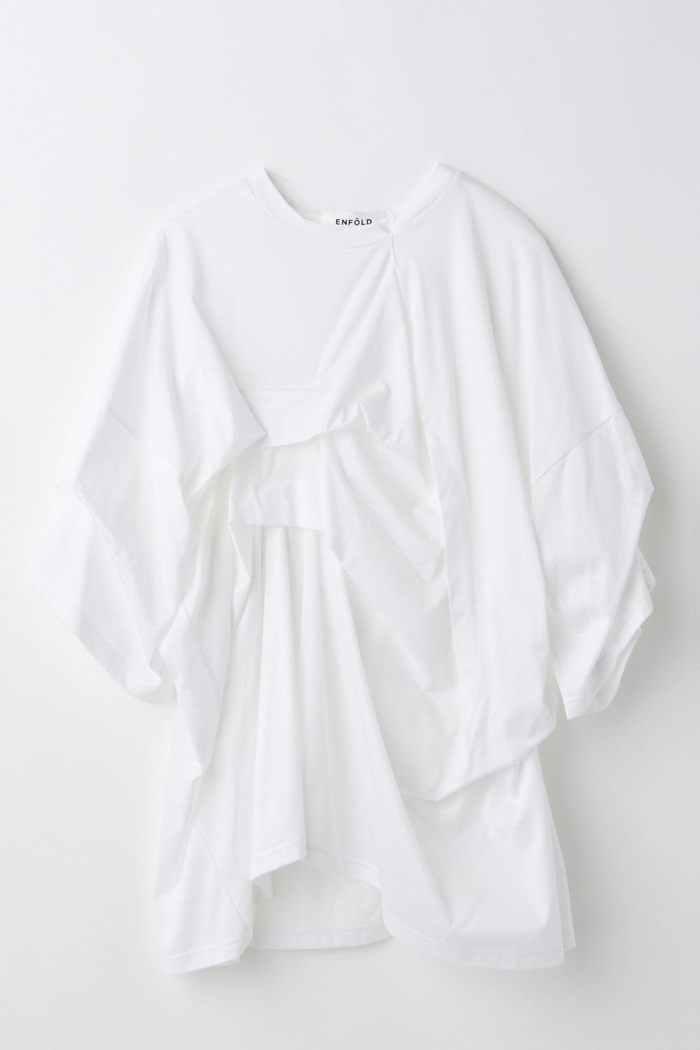 TUCK T-SHIRT｜38｜WHT｜CUT AND SEWN｜|ENFÖLD OFFICIAL ONLINE