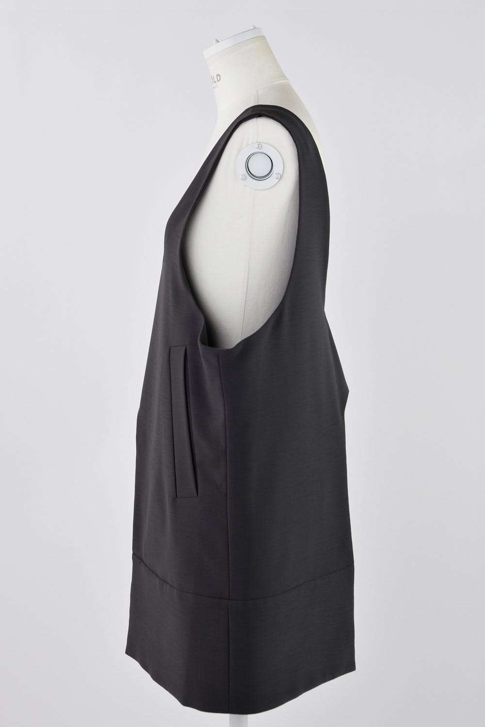 VEST PARTS D/GRY 38