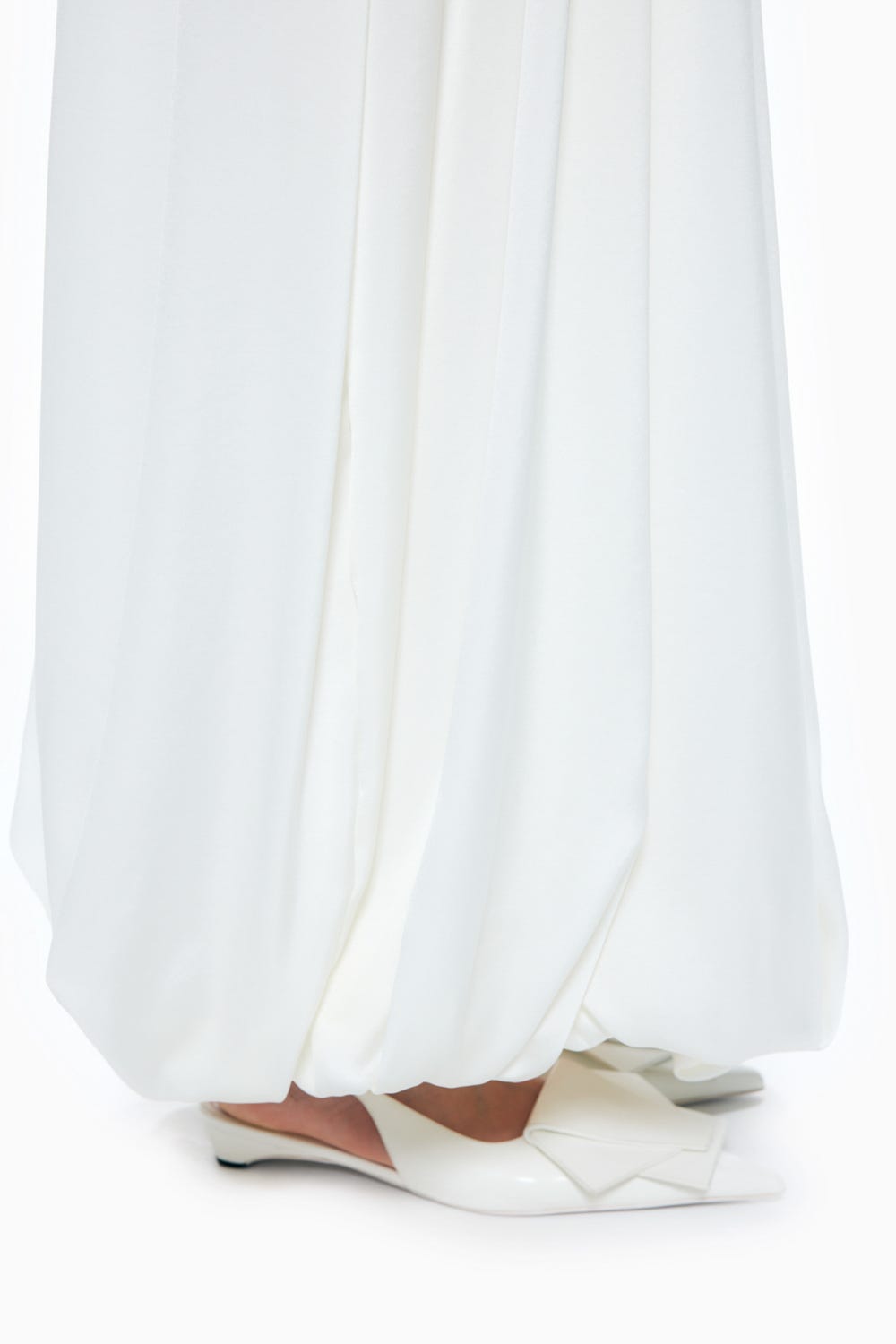 BALLOON-SKIRT WHT 36