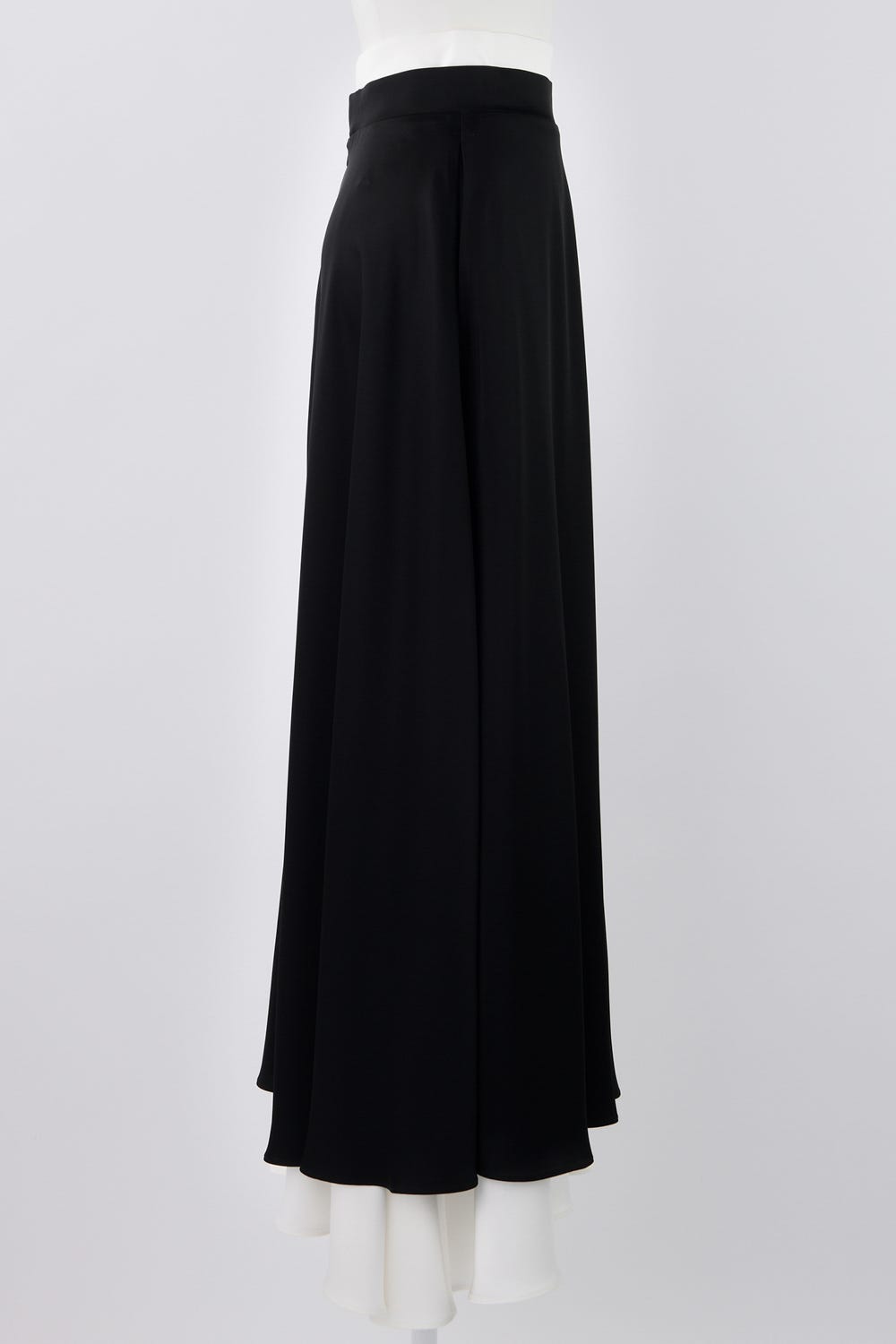 LAYERED CIRCULAR SKIRT BLK 36