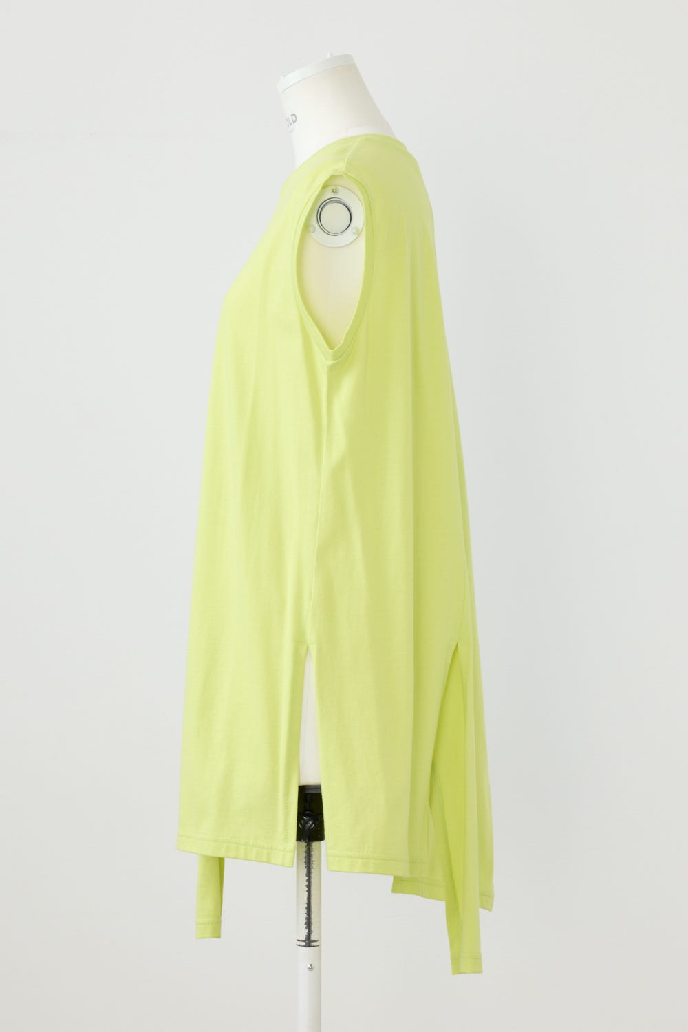 BIAS-SLIT TANK-TOP L/LIME 38