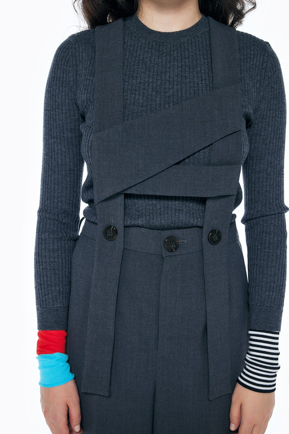 WIDE SALOPETTE C.GRY 38