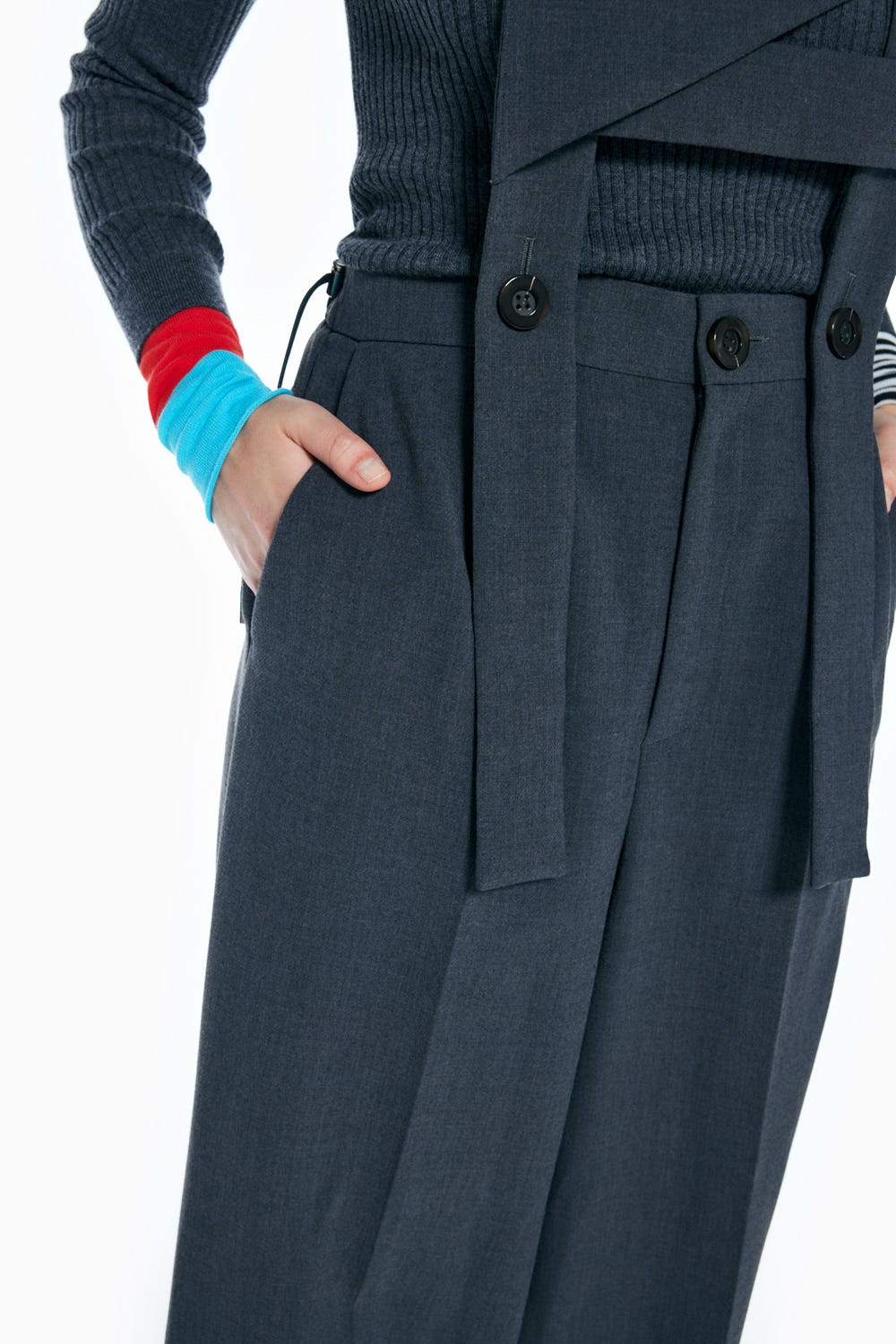 WIDE SALOPETTE C.GRY 38
