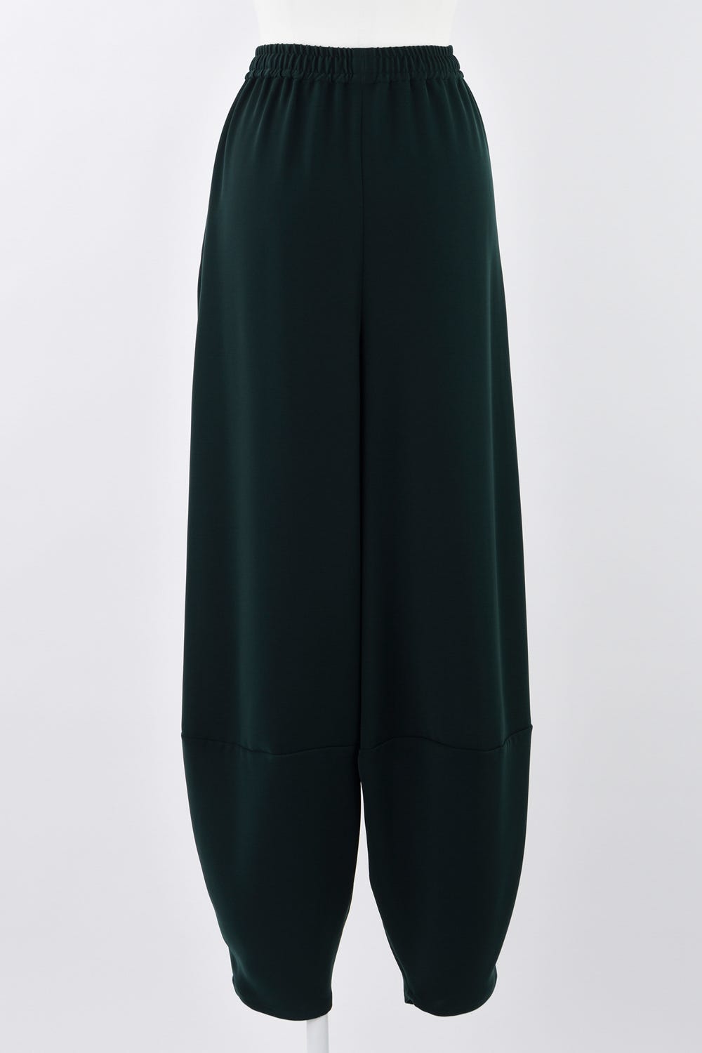 ELASTIC HAREM PANTS D/GRN 34