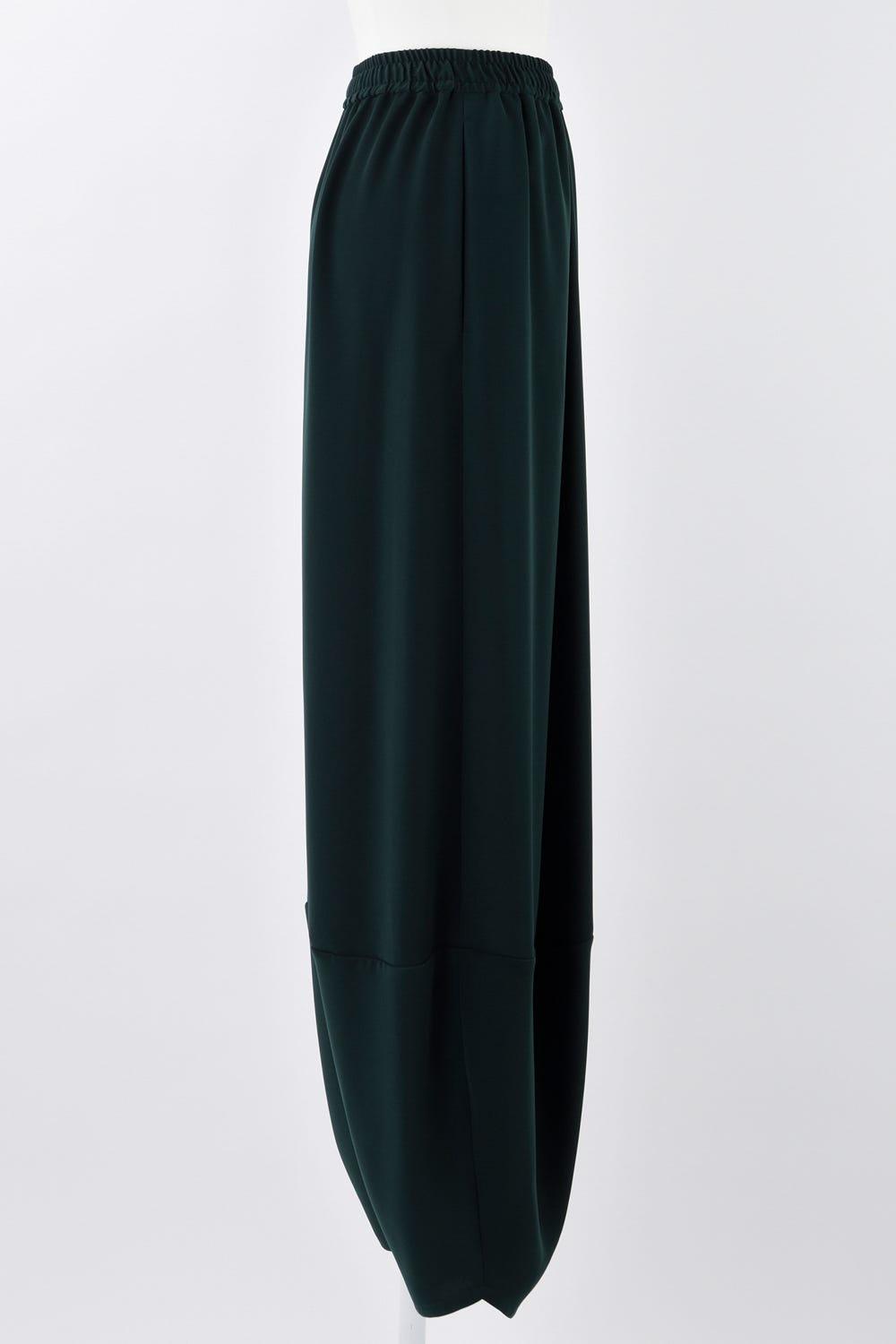 ELASTIC HAREM PANTS D/GRN 34