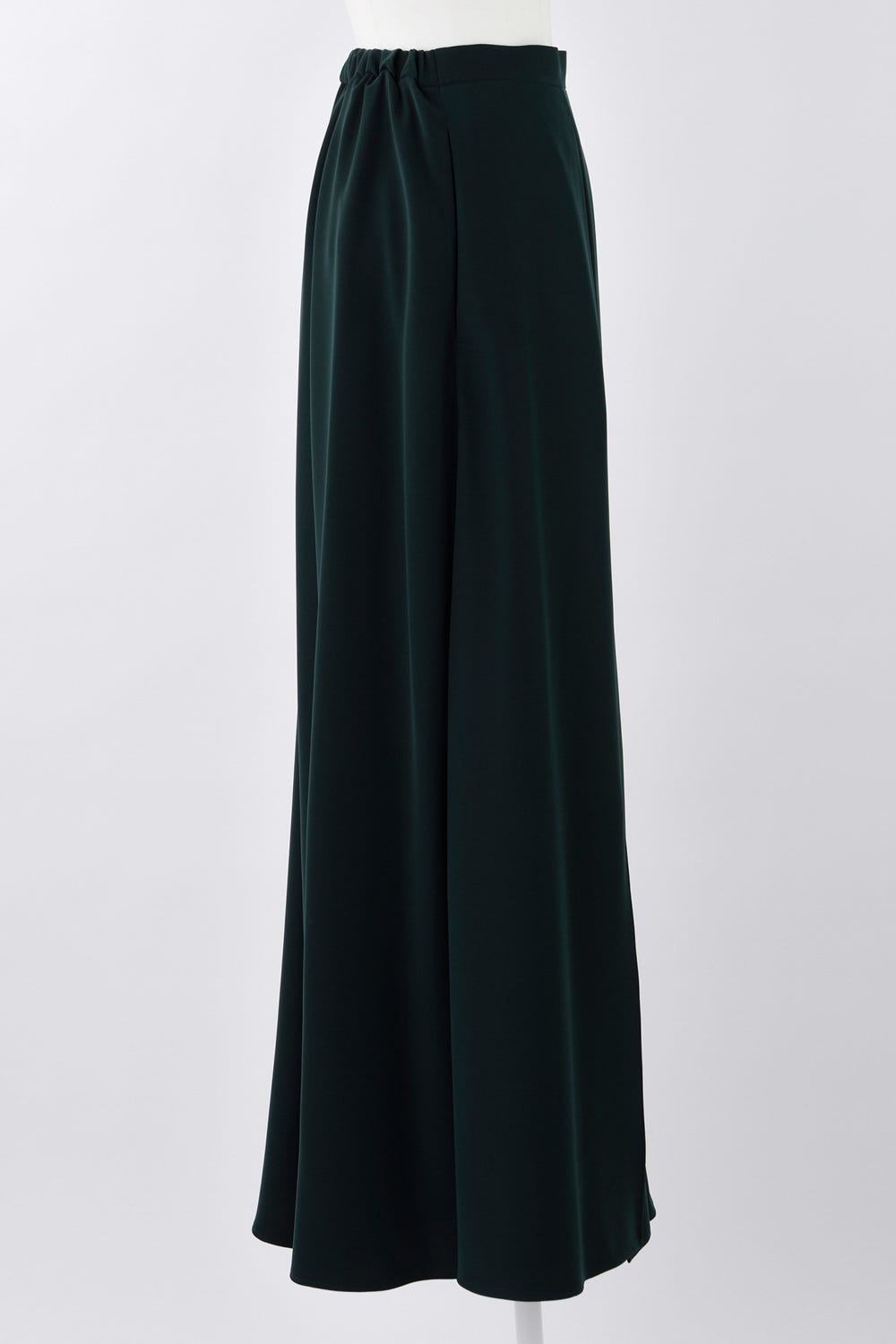RANDOM-HEM SKIRT D/GRN 36