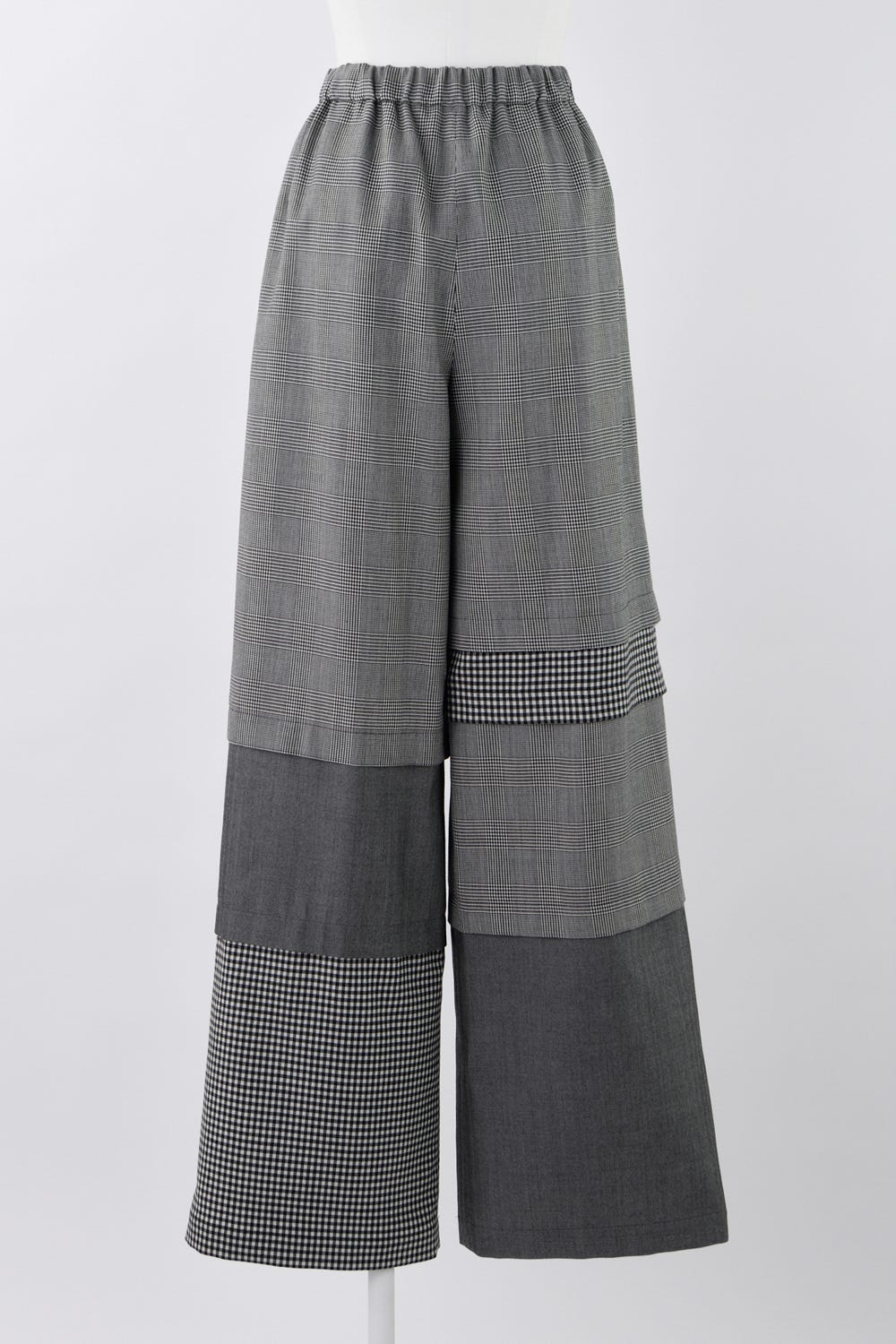 MIX WIDE-PANTS BLK 36