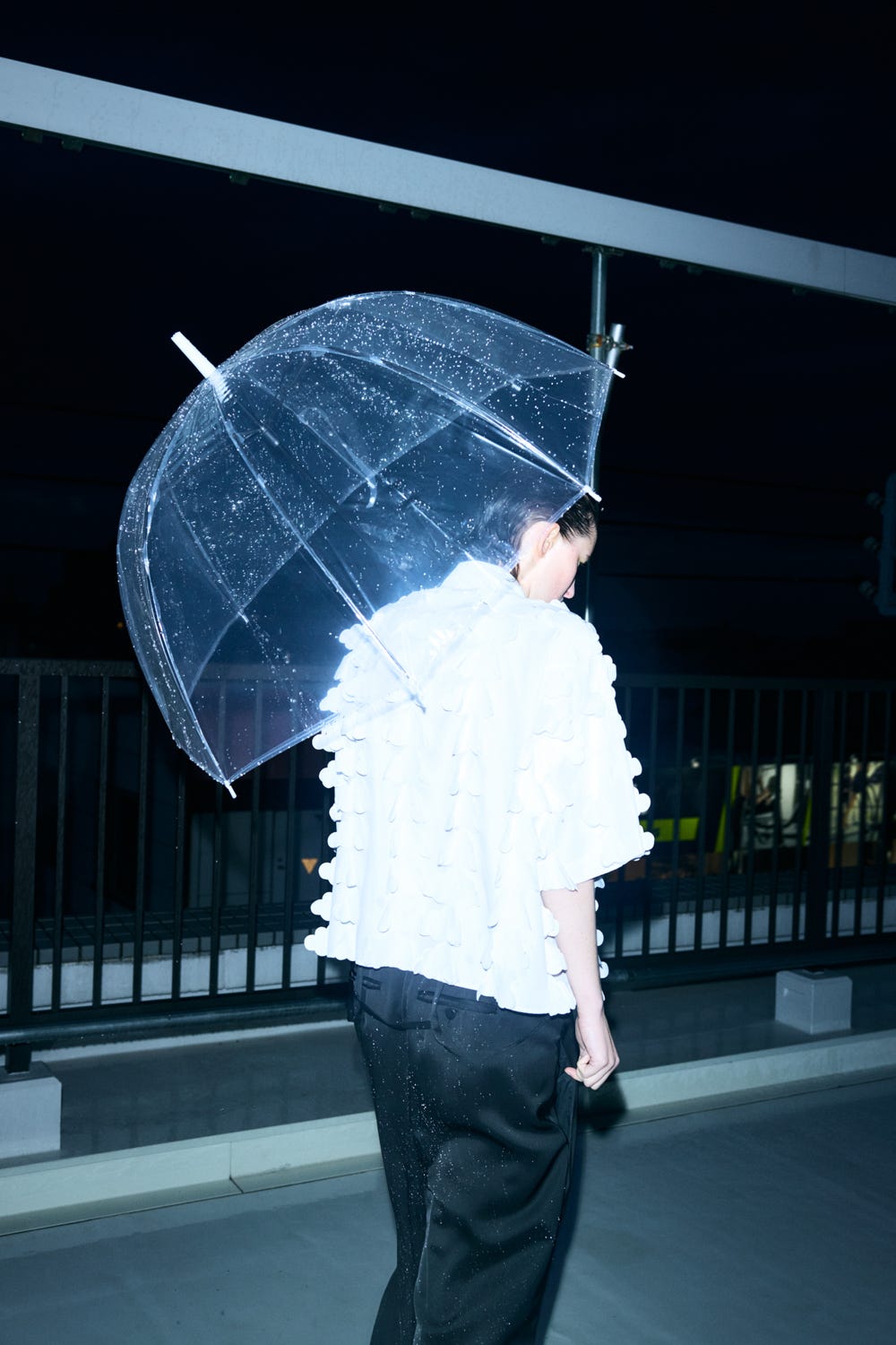 CUT-WORK SHIRT WHT 38