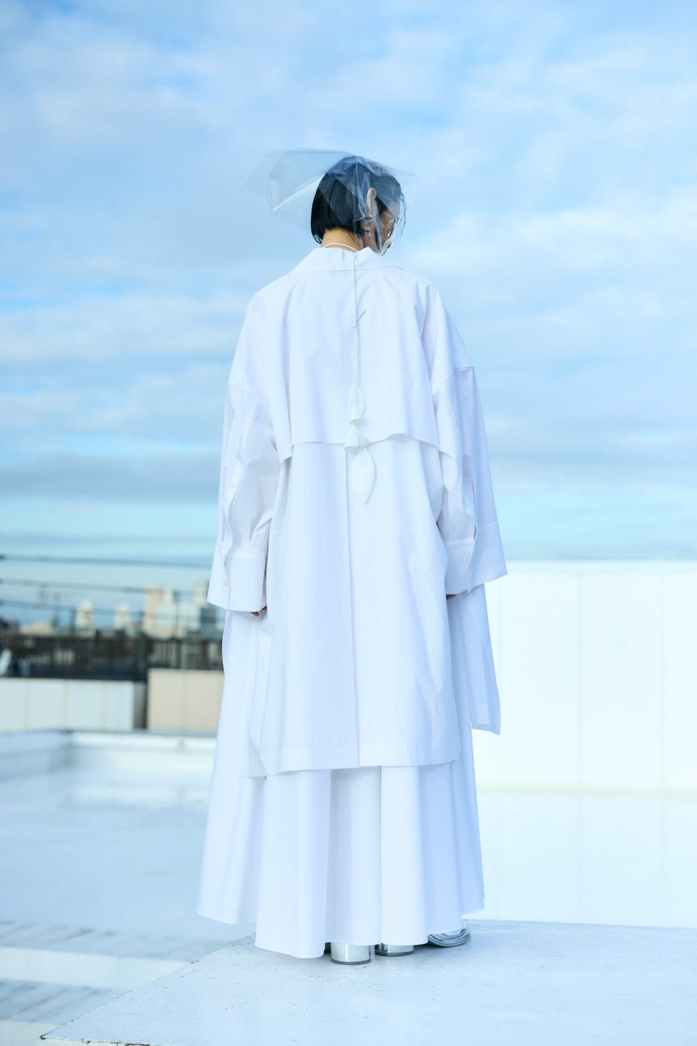 SHIRT JACKET WHT 38