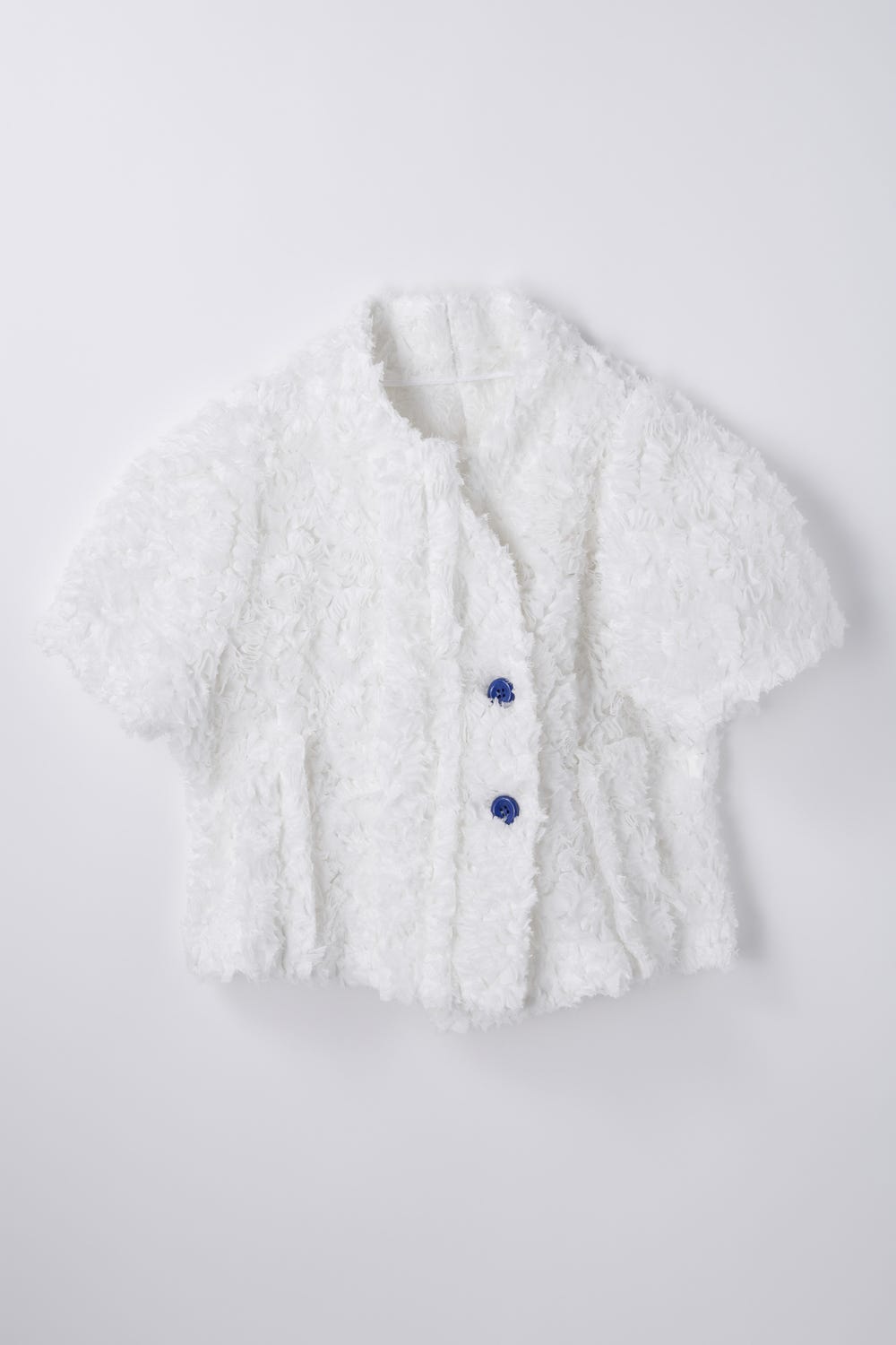 FLUFFY-CLOUD JACKET WHT 38