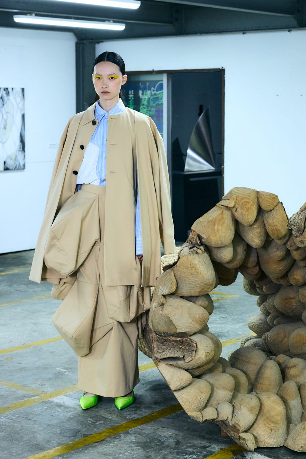 2WAY COAT BEG 36
