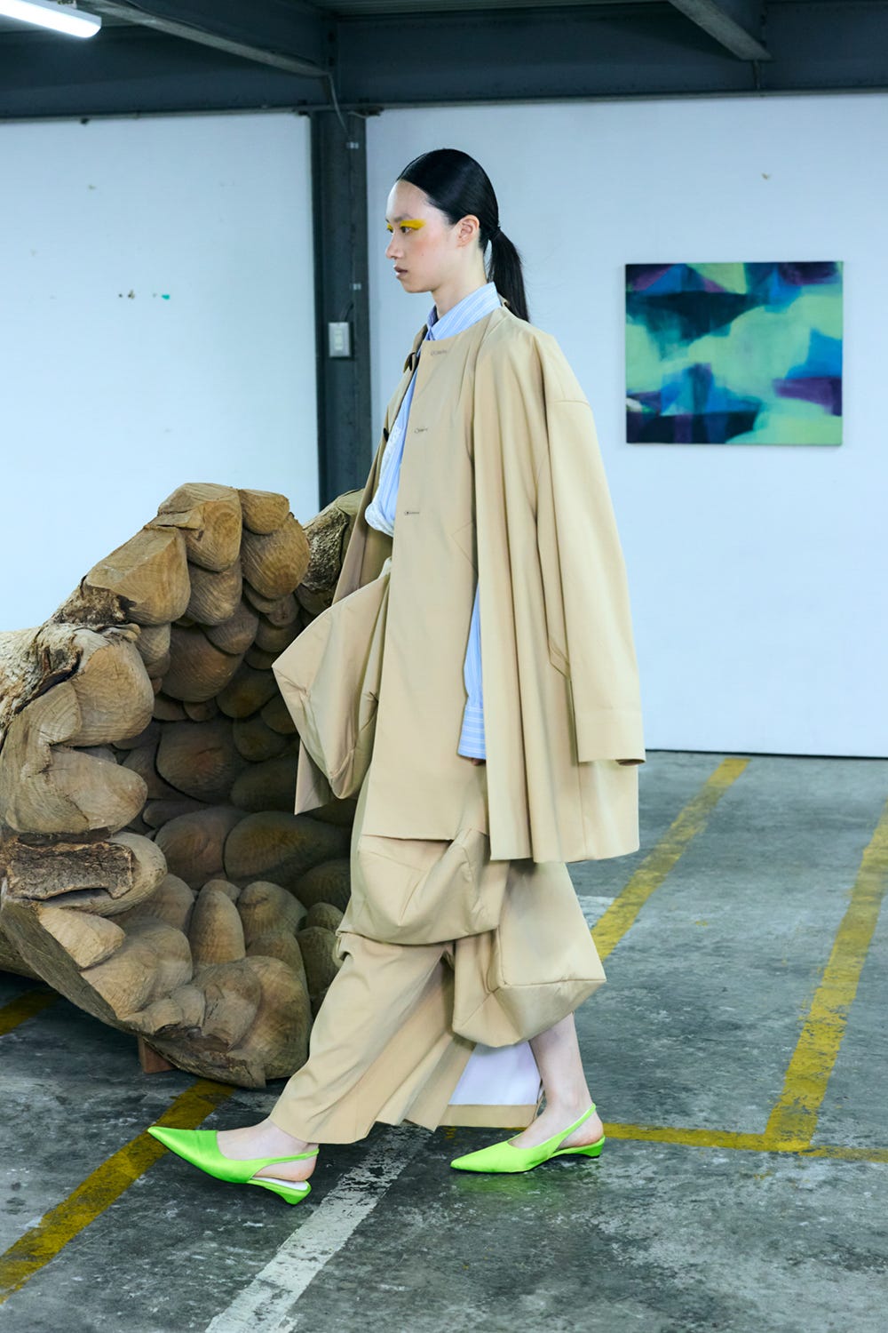2WAY COAT BEG 36
