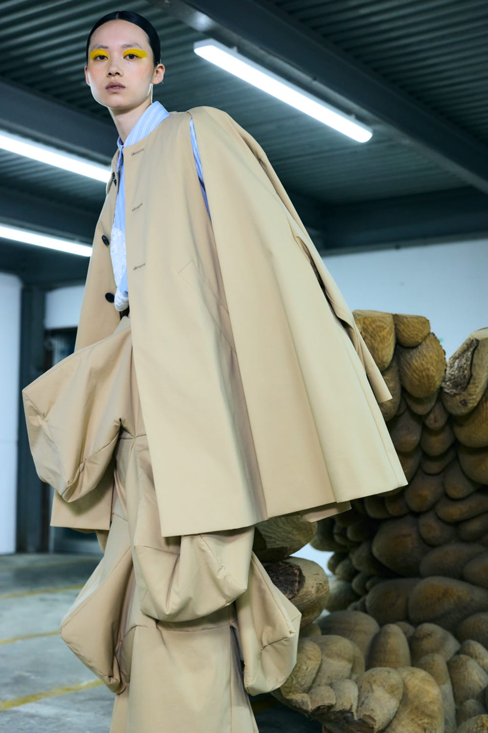 2WAY COAT BEG 36