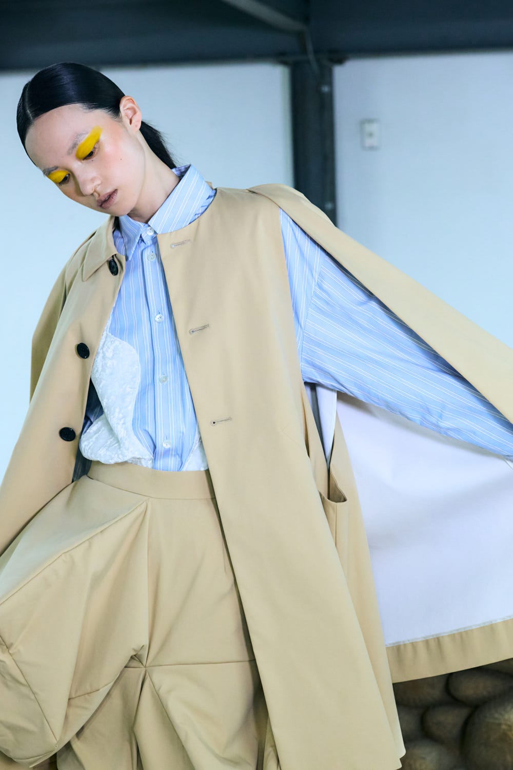 2WAY COAT BEG 36