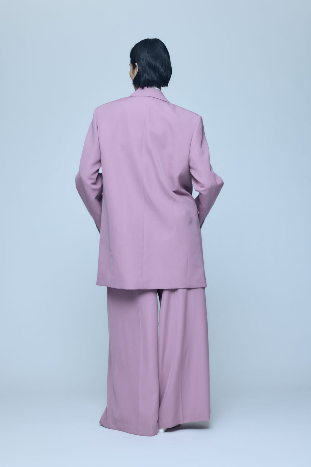 BOX OVER TAILORED JACKET D/PNK 38