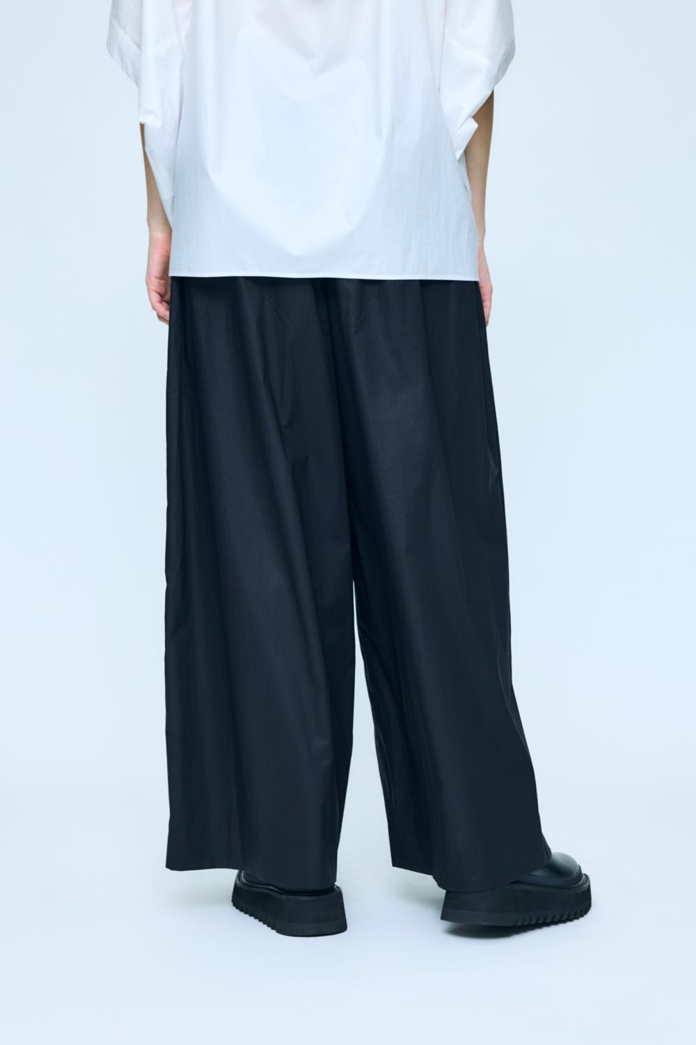 RELAX SUPER-WIDE-TROUSERS BLK 38