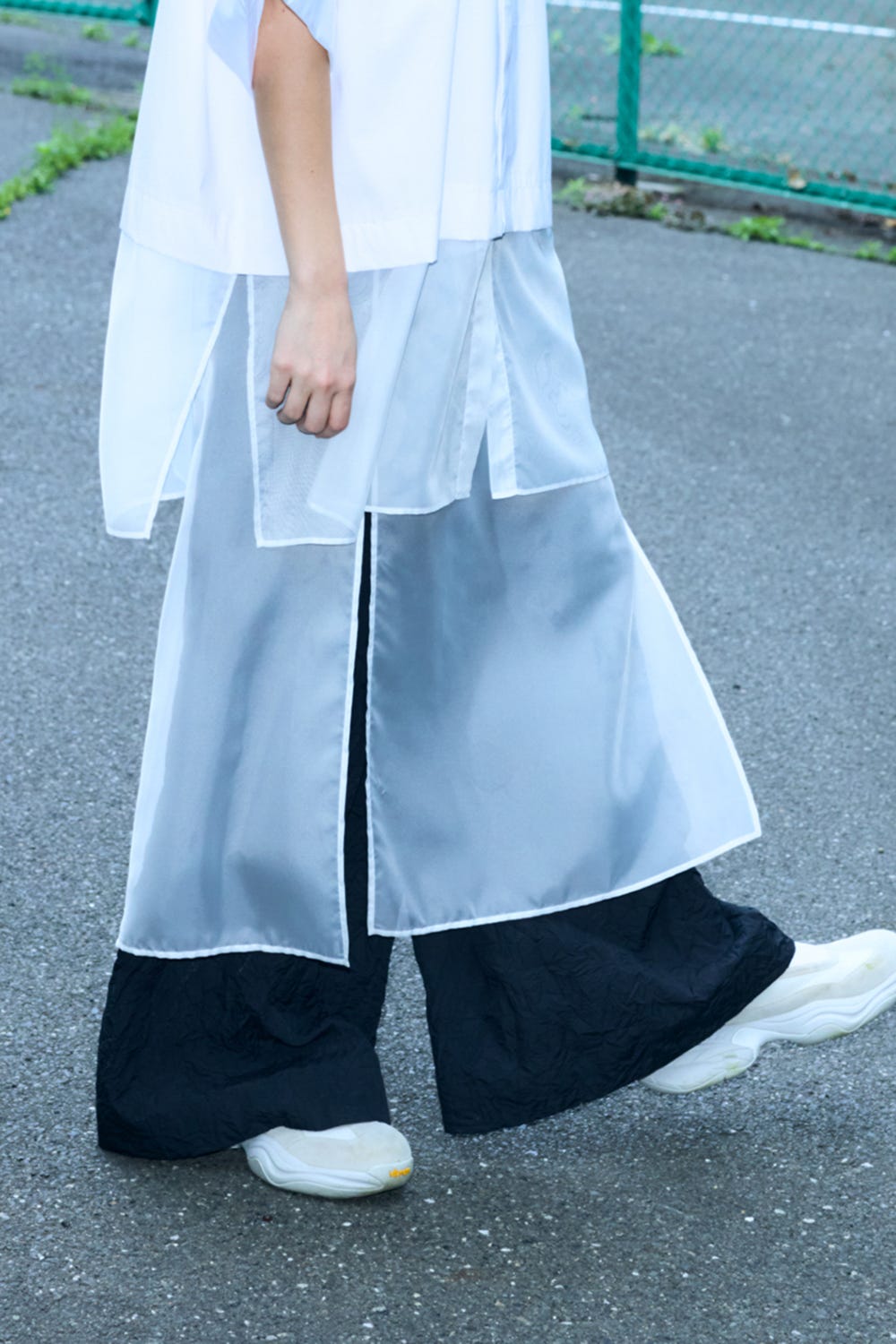 SKIRT PARTS WHT 36