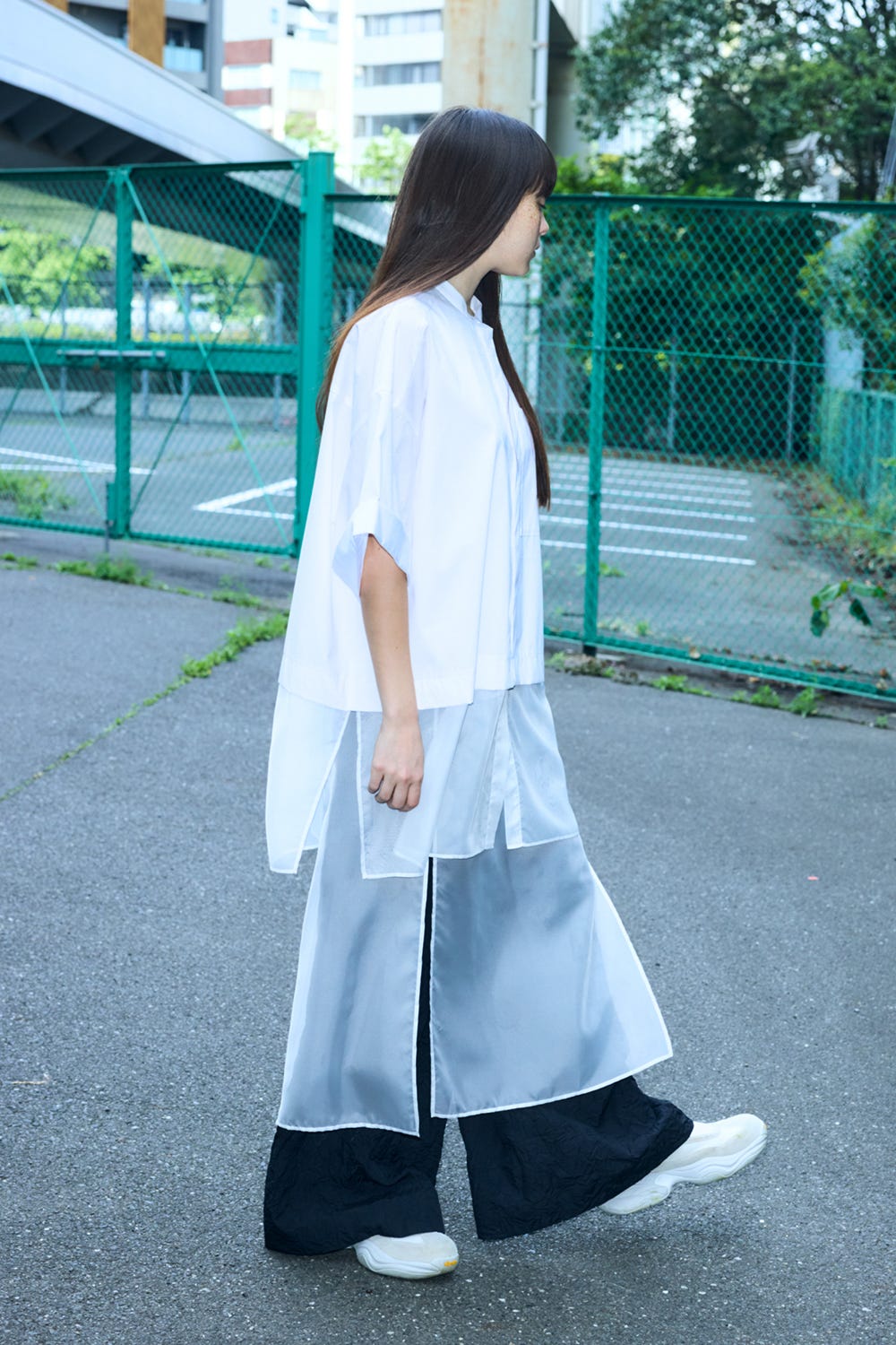 SKIRT PARTS WHT 36