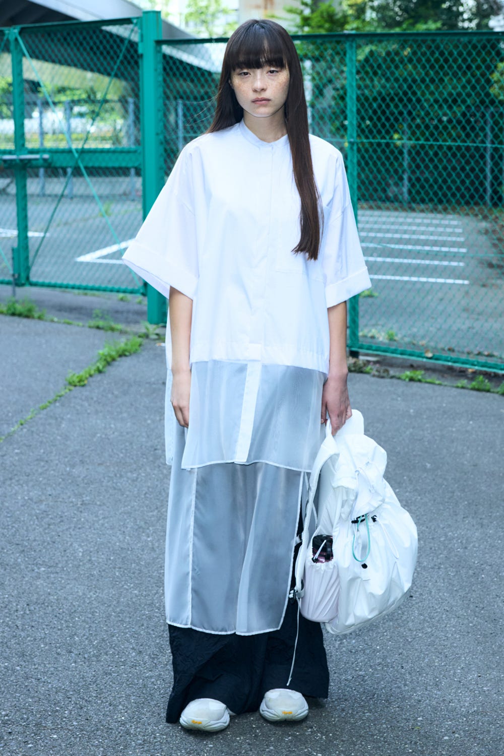 SKIRT PARTS WHT 36