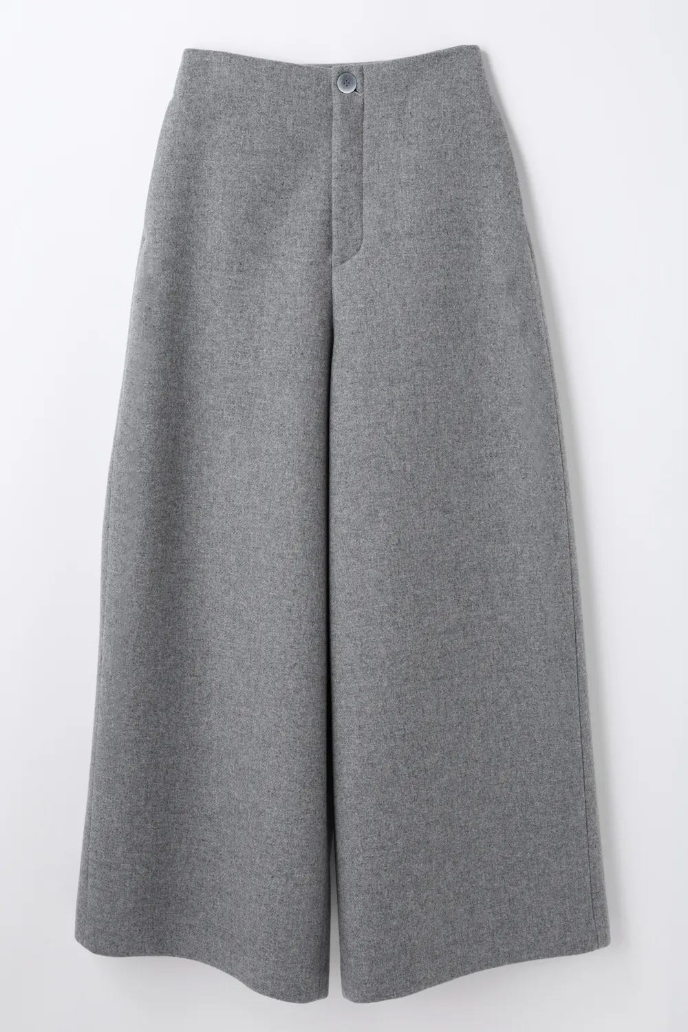 MINIMAL WIDE TROUSERS T.GRY 36