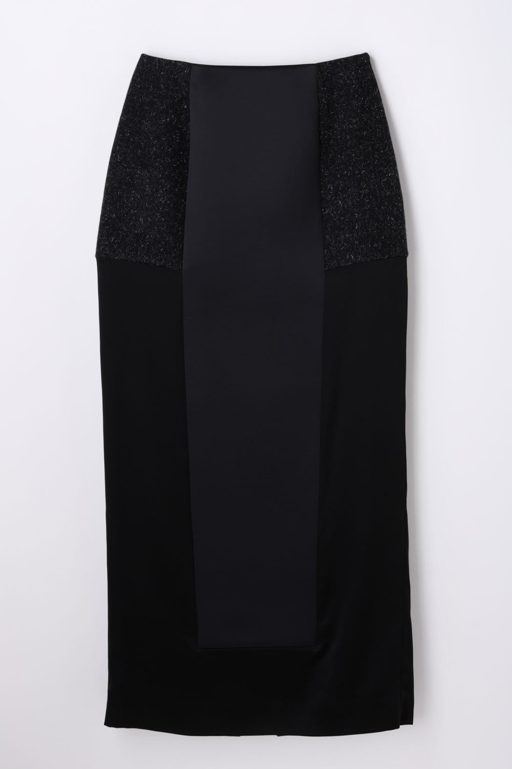 SCULPTURE SKIRT BLK 36