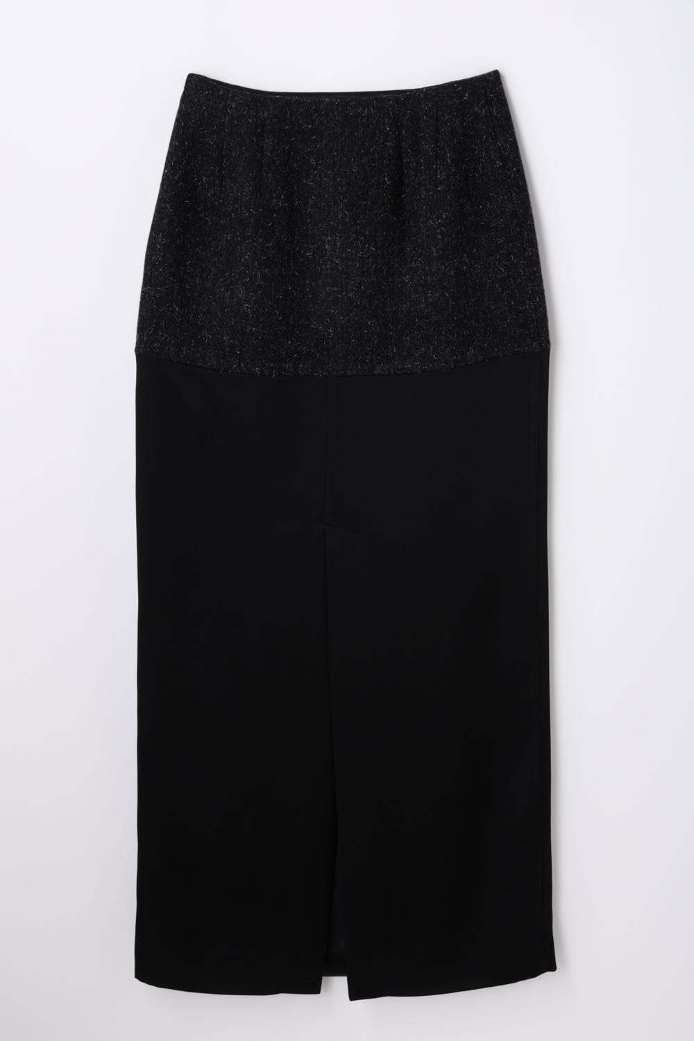 SCULPTURE SKIRT BLK 36