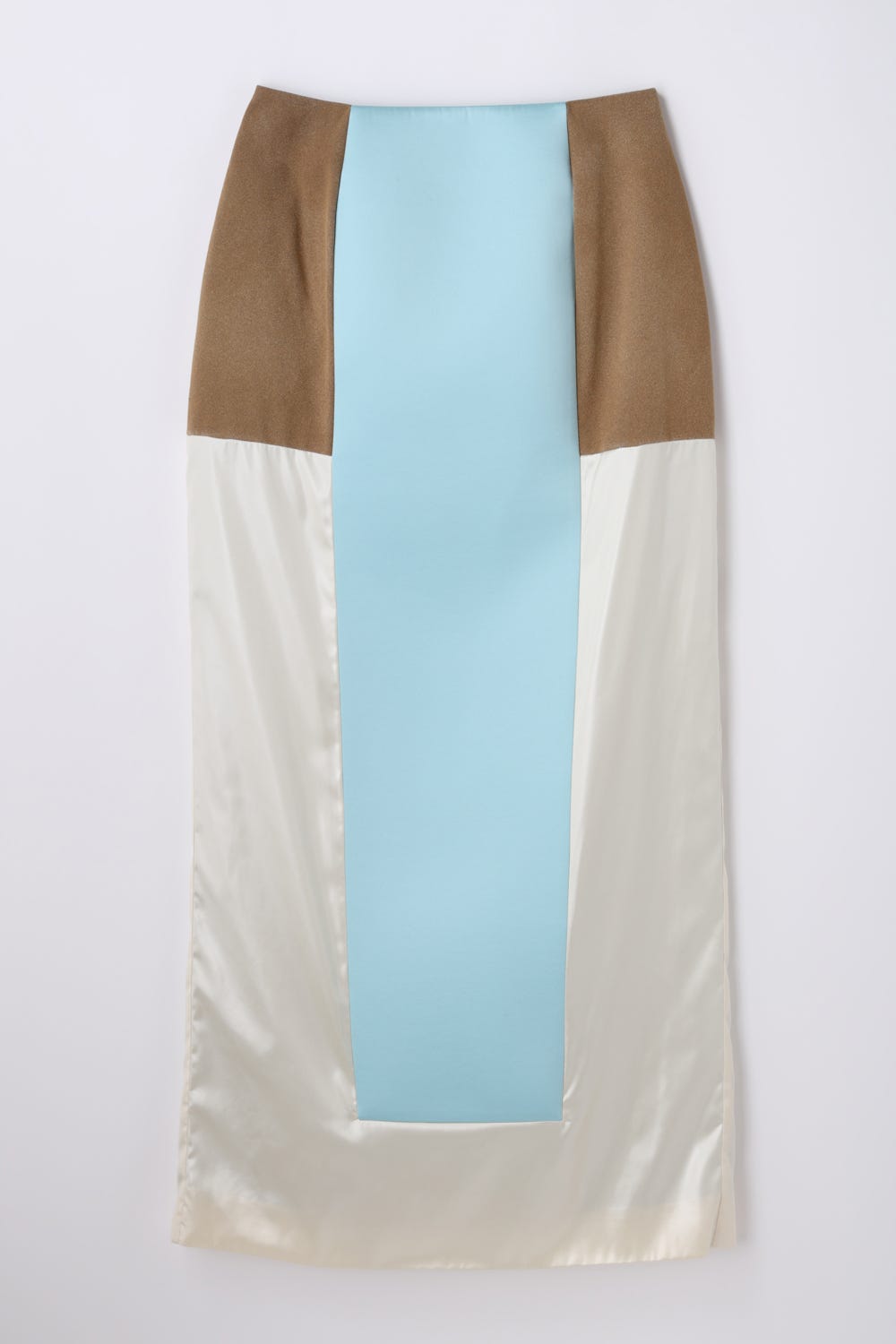 SCULPTURE SKIRT L/BLU 38