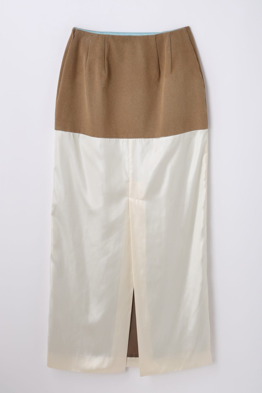 SCULPTURE SKIRT L/BLU 38