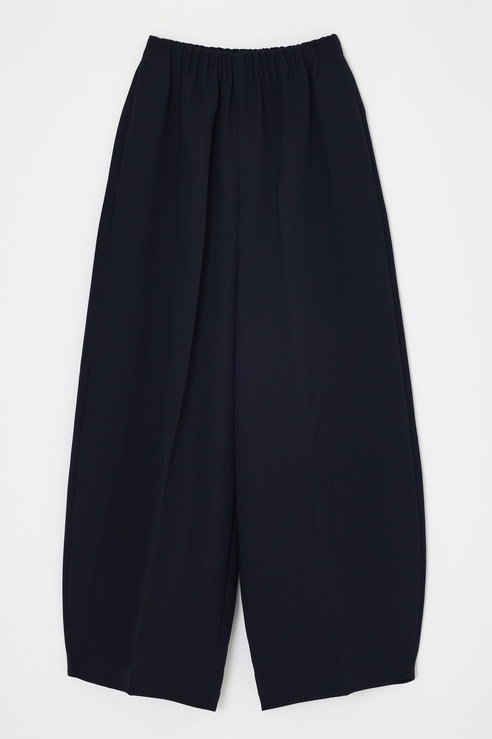 STRIGHT COCOON PANTS D/NVY 38
