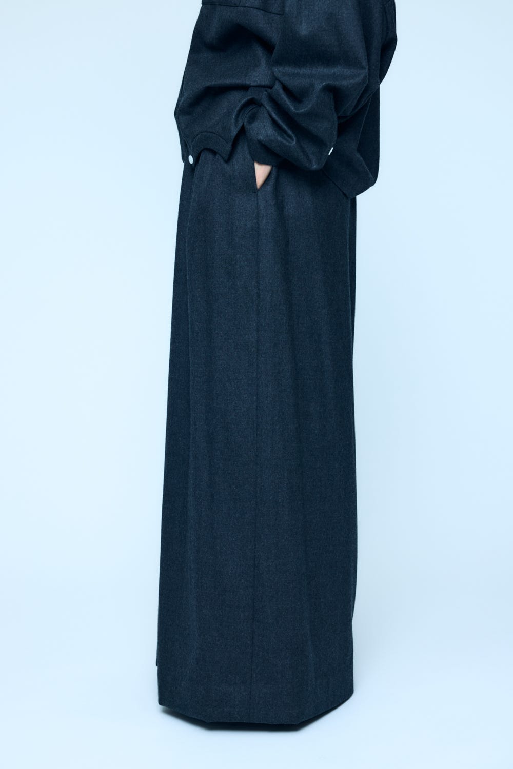 38 EASY WIDE PANTS BLK 34