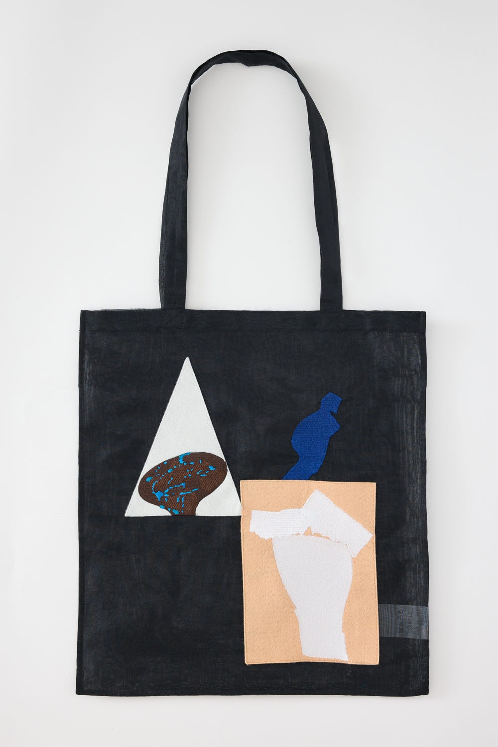 SHEER TOTE-BAG BLK 38