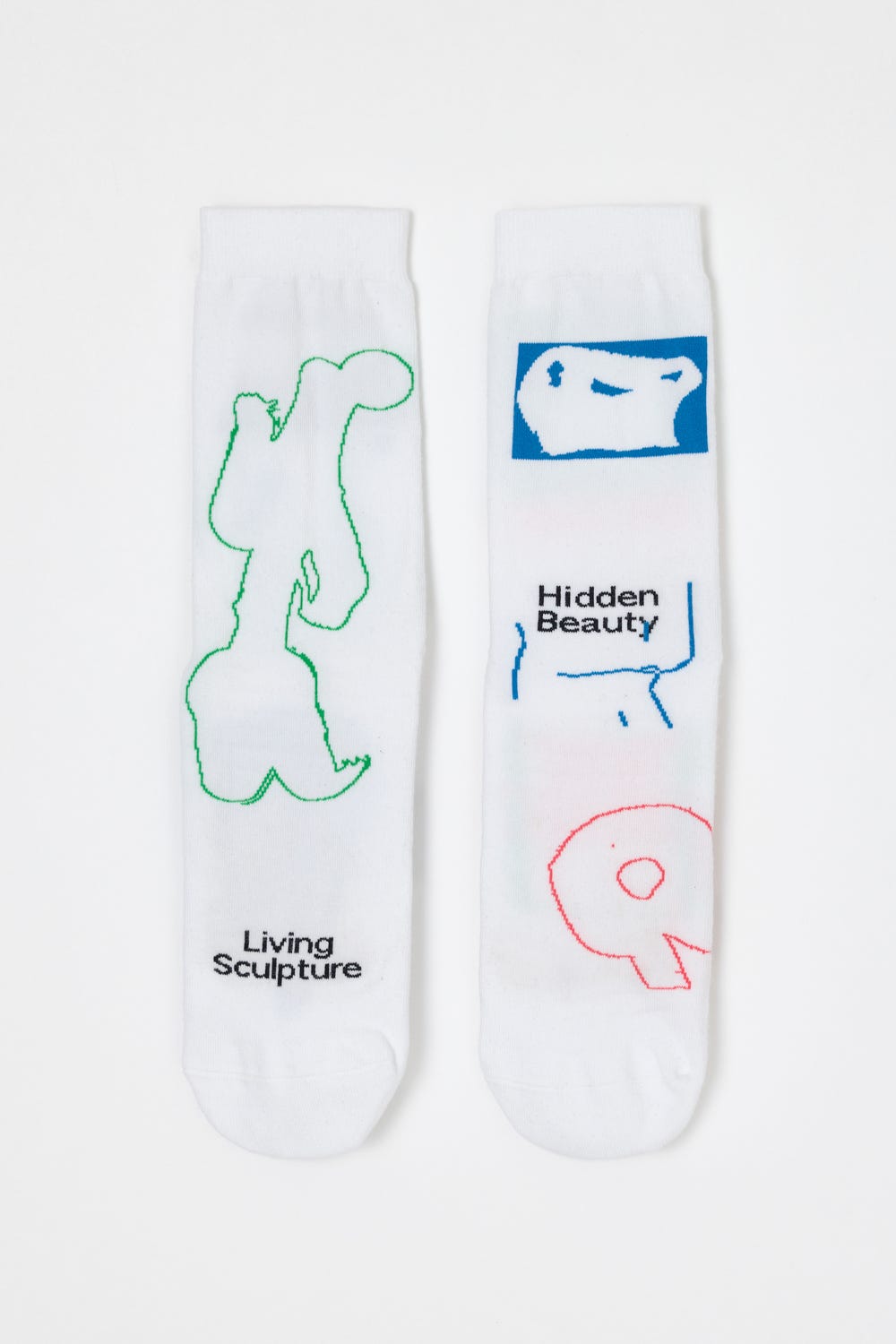 SOCKS WHT 38
