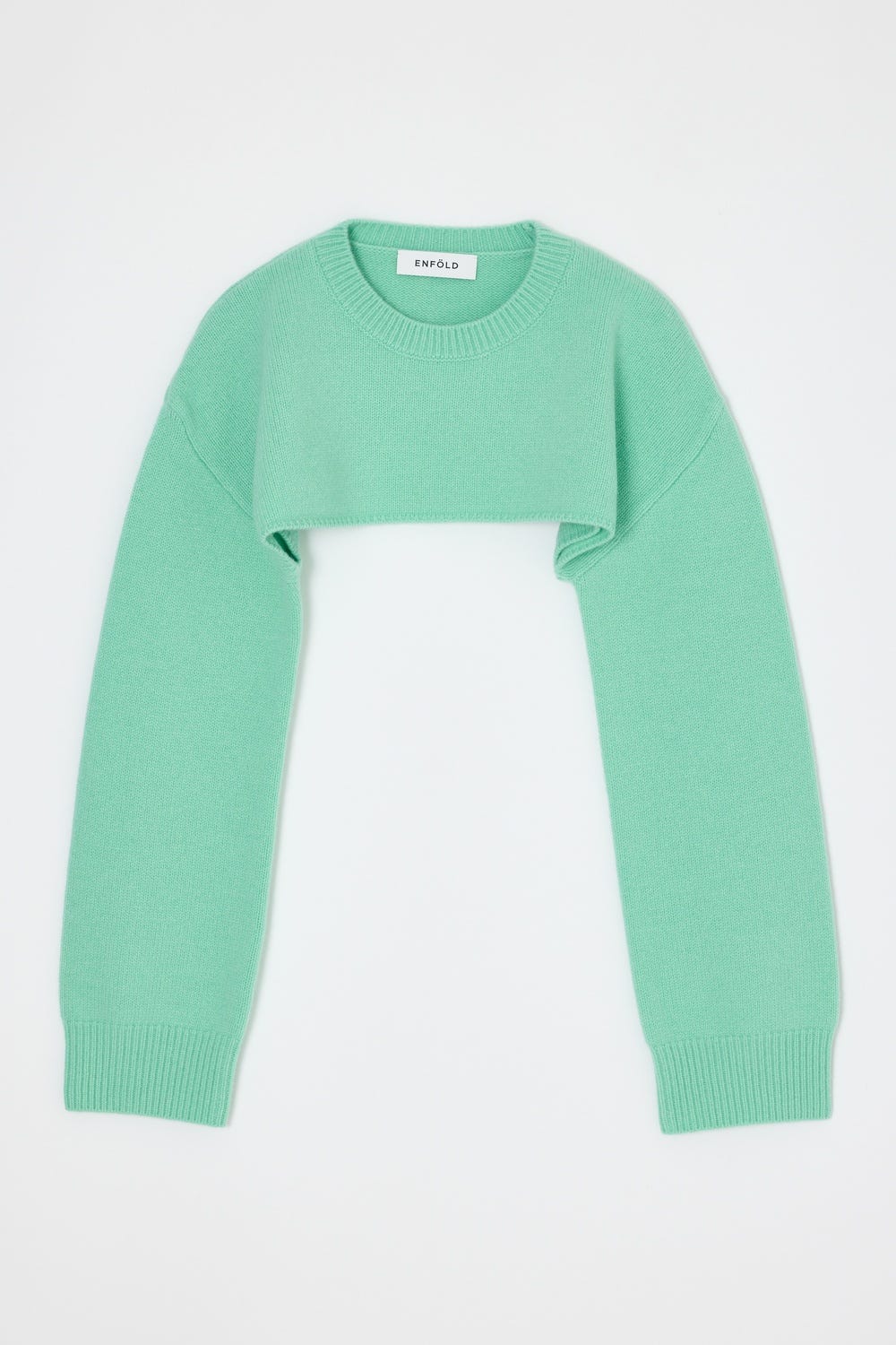 CROPPED-PULLOVER MINT 38