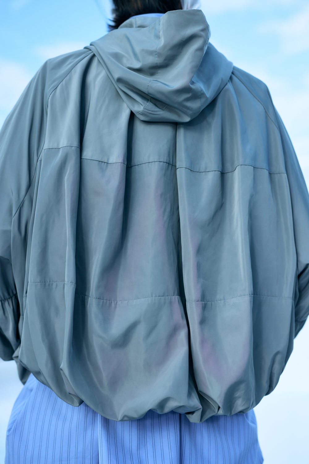 RAIN-CLOUD BLOUSON GRY 36